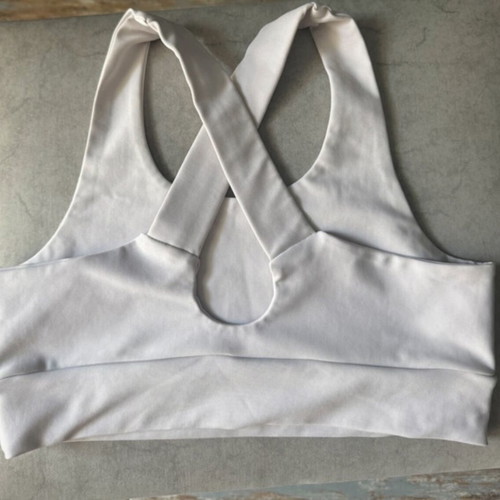 Sports Top like new, white, size S