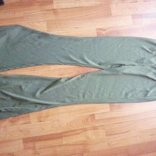 Nasty Gal Casual Pants used, khaki green, size M