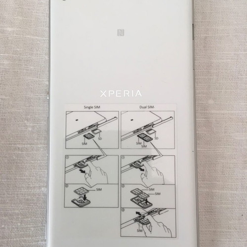 Sony Xperia XA used, for parts only, white