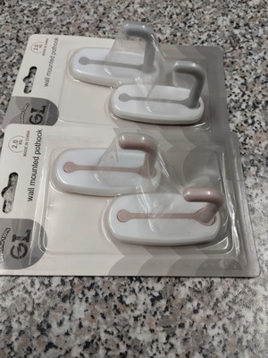 Γαντζάκια μπάνιου αυτοκόλλητα σετ 4 τεμαχίων καινούργια