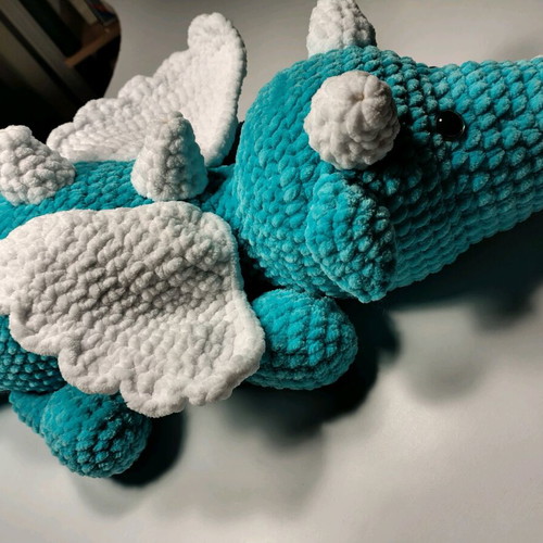 Crochet dragon new handmade