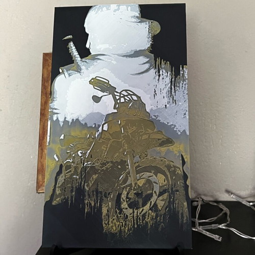 3D embossed image Days Gone new for PlayStation and PC