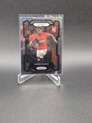 2023-24 Panini Prizm Premier League LazerPrizm Kobbie Mainoo #38 Rookie RC μεταχειρισμένο