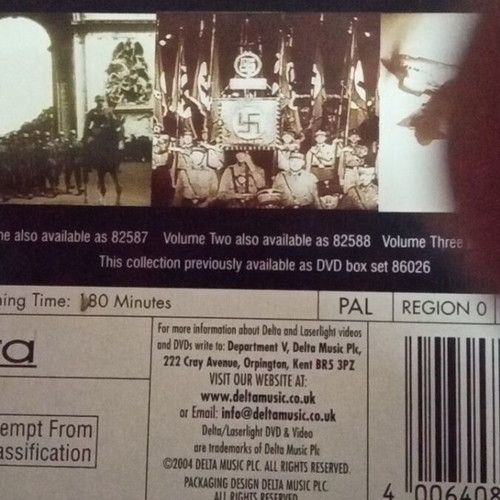 The World In Flames Three DVD Box Set like new
