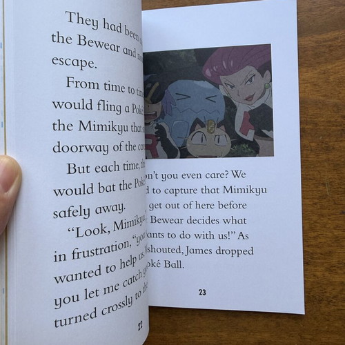 Pokemon Early Reader Battle on Alola book like new, English