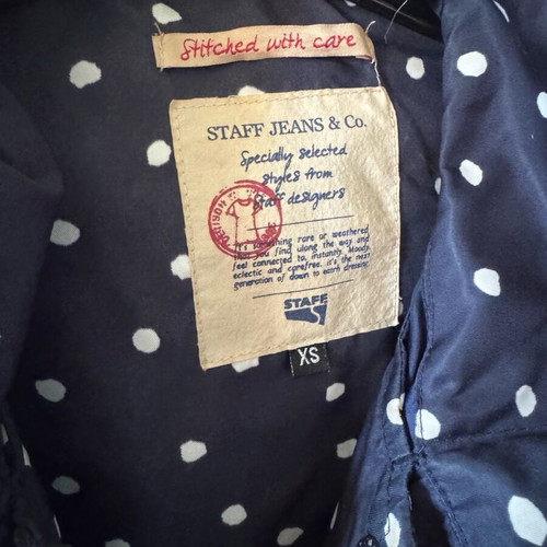 Staff women's windbreaker jacket new, size XS, blue
