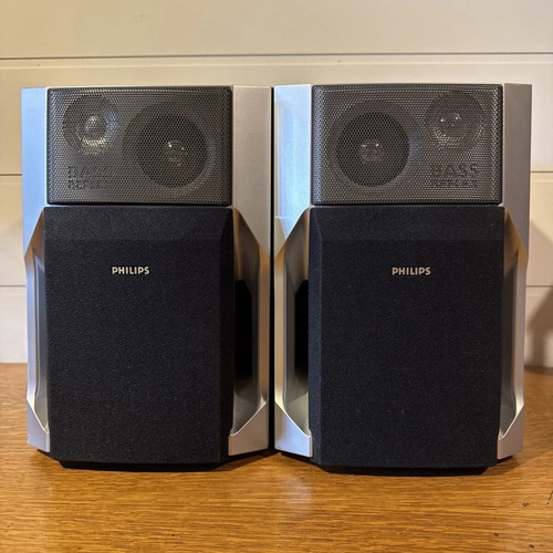 Philips FW-C280 bookshelf speakers like new
