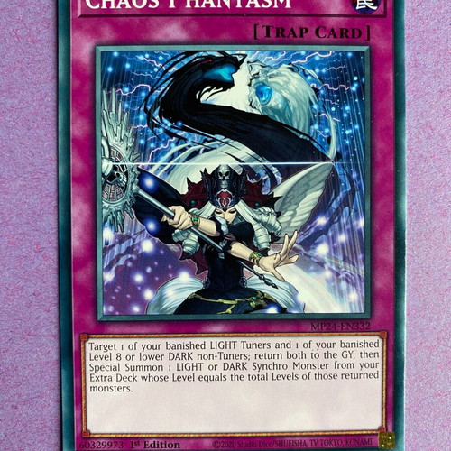Chaos Phantasm Yu-Gi-Oh! Card 1st Edition near mint