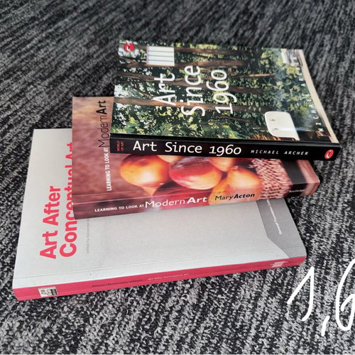 Art After Conceptual Art, Learning to Look at Contemporary Art, Art Since 1960 books