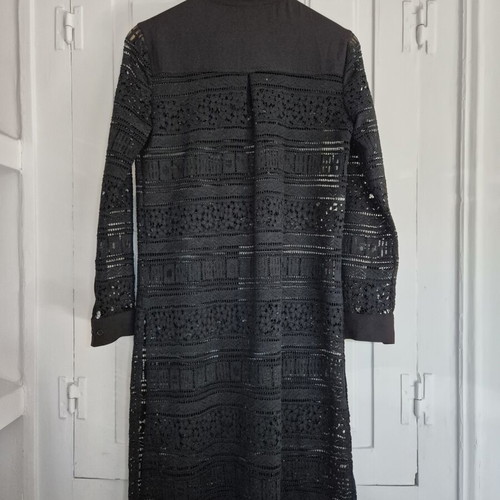 Twenty 29 black shirt dress size S like new with lace details