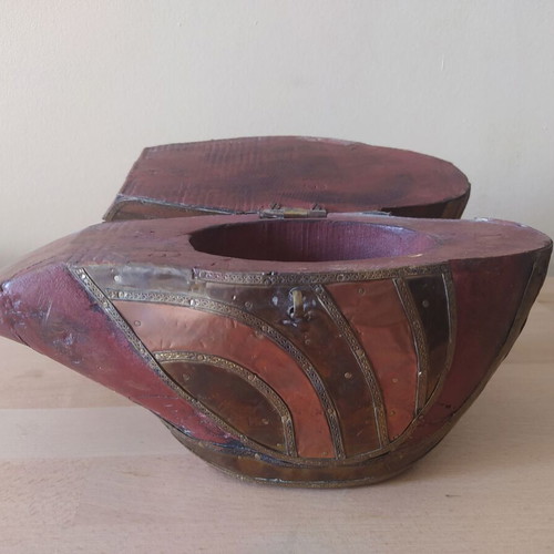 Antique decorative duck with storage used