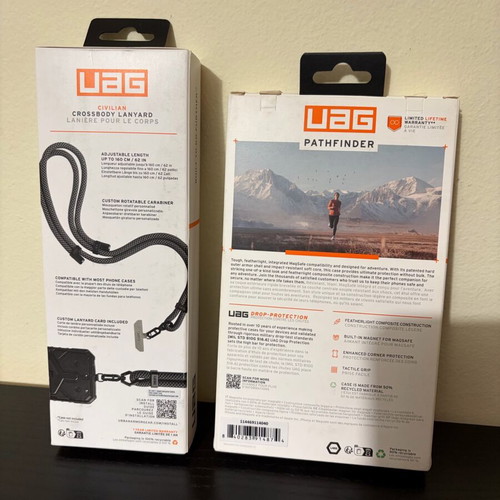 UAG case and lanyard for iPhone 16 Pro Max new