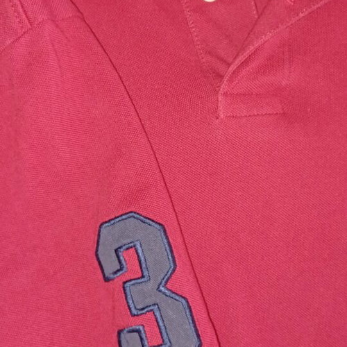 US Polo Assn men's polo XL red like new