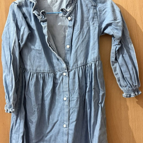 Denim dress Kiabi like new, size 2Y 92cm