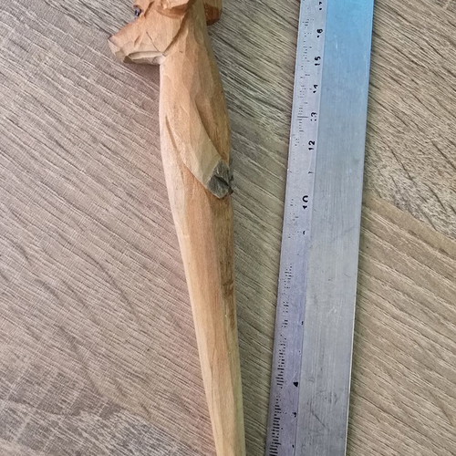 Wooden handmade deer pen used, decorative or repair