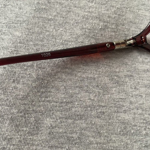 Christian Dior Vintage Oversized Sunglasses used, burgundy optyl 1970s/1980s