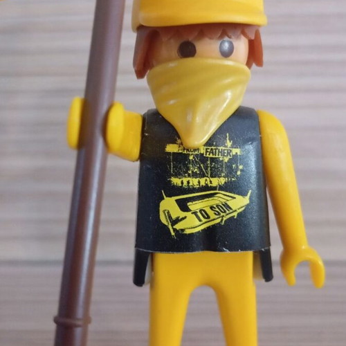 Playmobil AEK Fan Figure like new with team flag