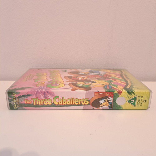 VHS Walt Disney Classics The Three Caballeros used, no subtitles