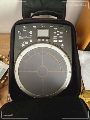 Roland HPD-20 Handsonic Pad like new with case and stand