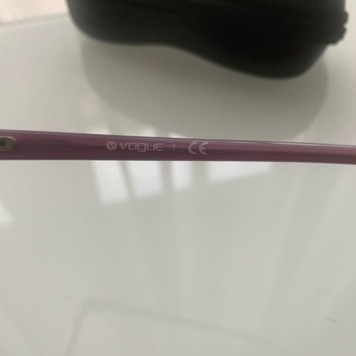 Vogue women's myopia glasses frame like new, purple