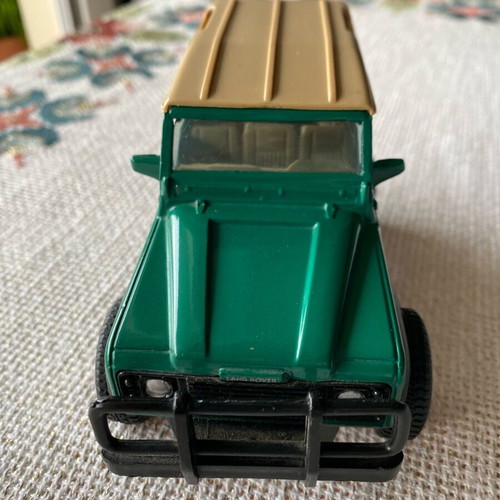 Vintage collectible metal Land Rover 4x4 jeep like new