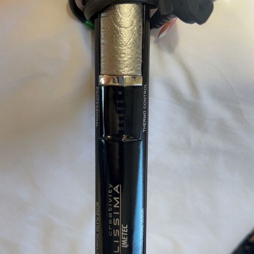 Bellissima Imetec hair iron for curls and straightening like new