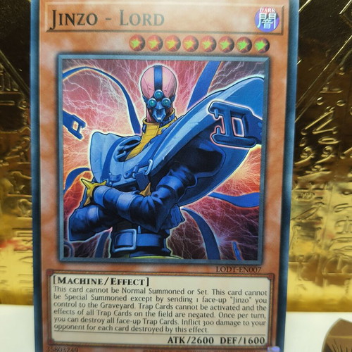 Jinzo Lord Yu-Gi-Oh! card near mint