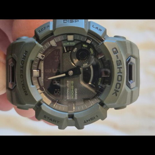 GSHOCK GBA 900 UU3 AER watch, green, men's, Casio
