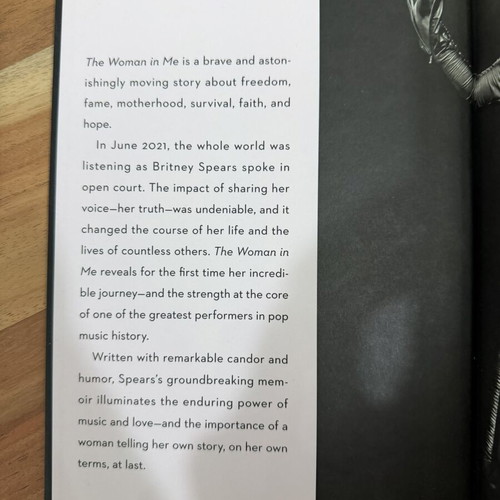 The Woman in Me by Britney Spears new