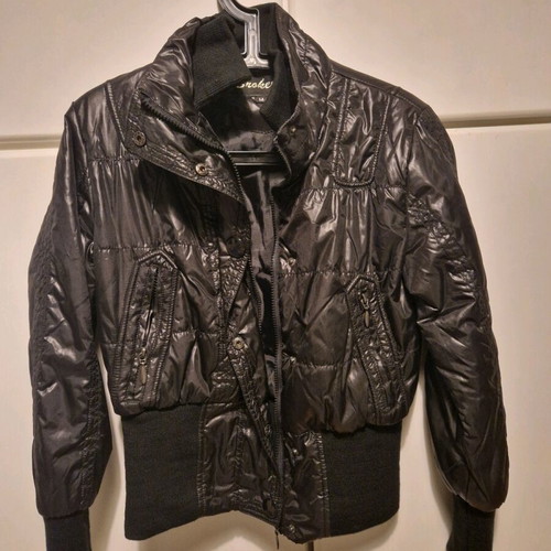 Black short jacket like new, size M
