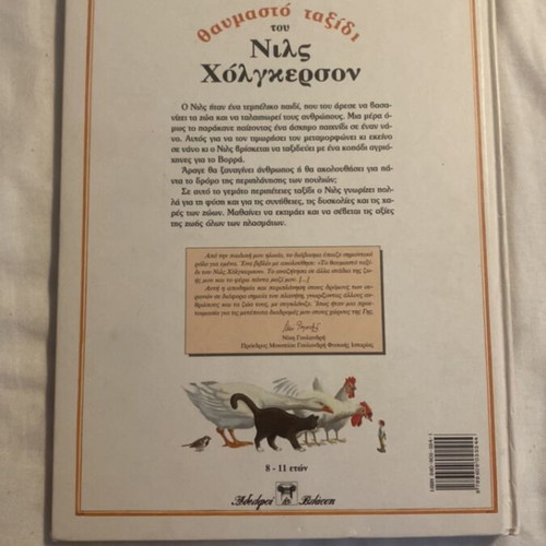 The Wonderful Adventures of Nils Children's Book like new