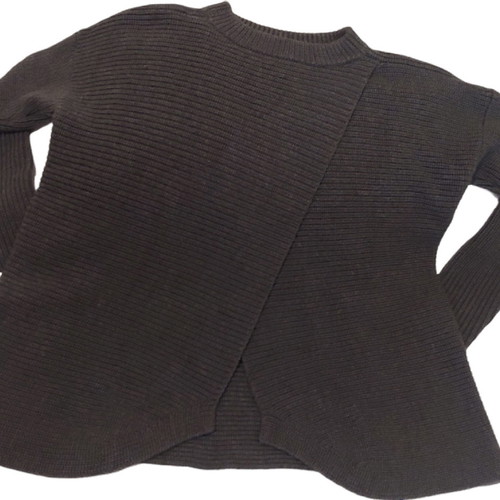 Iris & Ink Gray Wool Sweater Like New