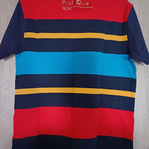 Paul & Shark men's short-sleeve multicolor shirt new, size L