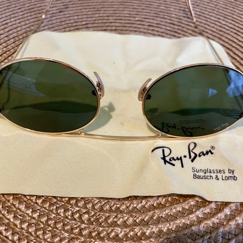 Ray-Ban Bausch and Lomb NOS new yellow sunglasses