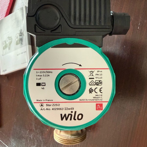 Wilo Star-Z 25/2 Circulator Pump for Hot Water Recirculation 180mm new