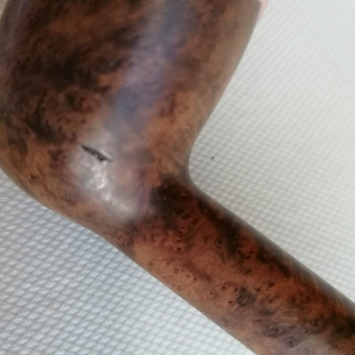 Vintage Briar Smoking Pipe used, rare collectible