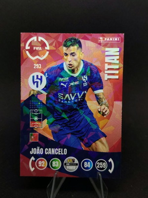 Συλλεκτική κάρτα Joao Cancelo Titan σαν καινούργιο Panini Club World Cup 25