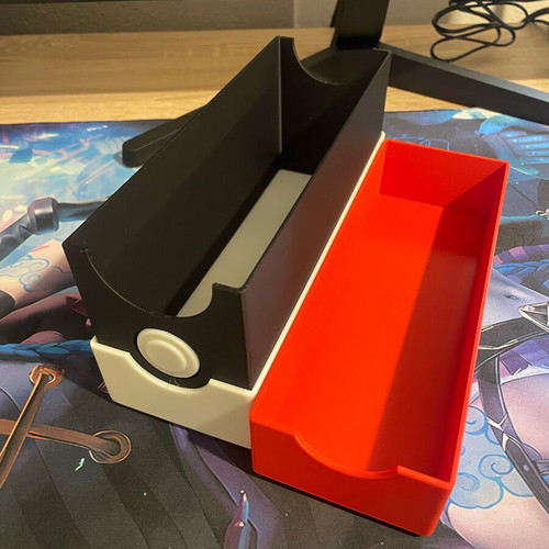 Pokemon Pokeball 3D Printed Case like new