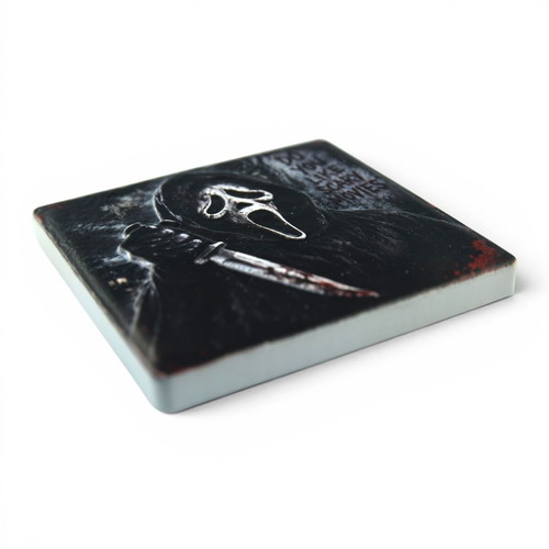 Scream Ghostface Ceramic Fridge Magnet 57×57 mm new