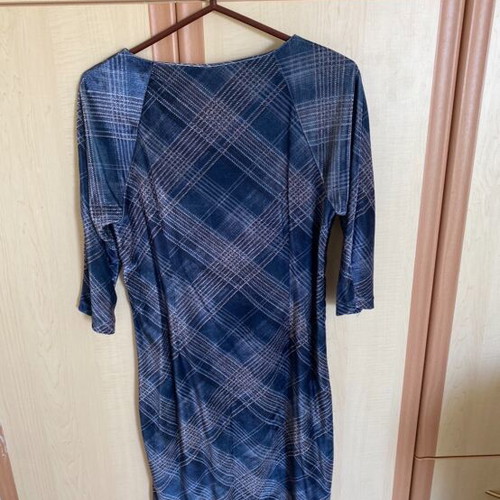 Mini blue dress like new, size M