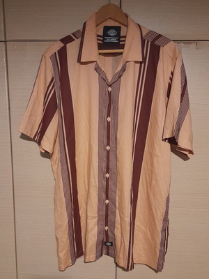 Dickies vintage shirt XL/XXL like new, beige and brown