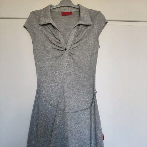 Scandalo silver mini dress like new, size S