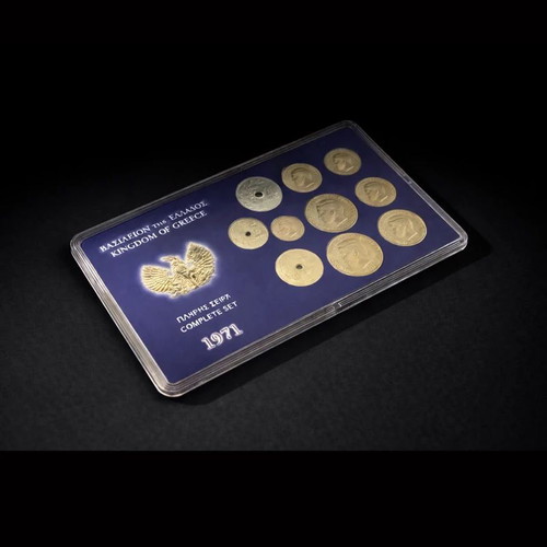 Greek Coin Sets new, proof and complete collections