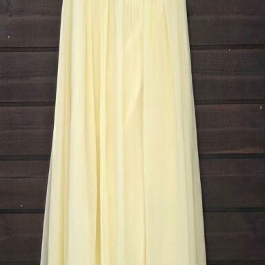 Dorothy Perkins yellow maxi dress used, size L