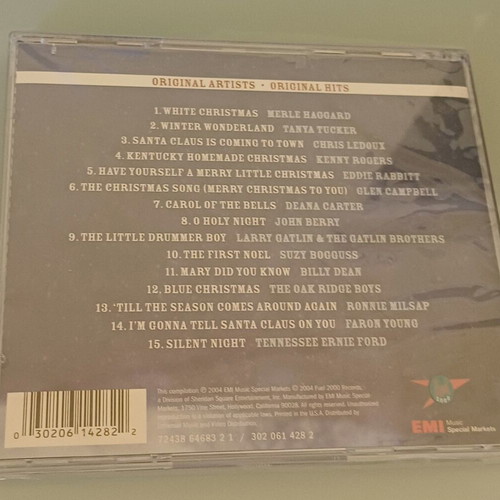 Country Christmas Hits CD new, country genre