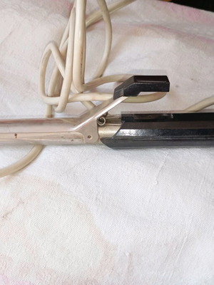 Ρετρό ηλεκτρική πρέσα μαλλιών σαν καινούργια από τη δεκαετία του 80