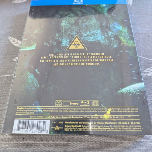 Pain We Come in Peace Blu Ray new