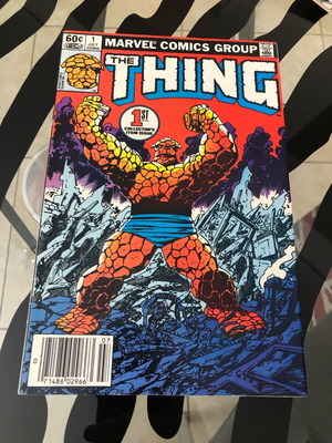The Thing 1 Marvel Bronze Comics used, vintage edition