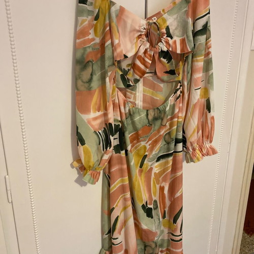 Shein summer dress top and skirt new, multicolor