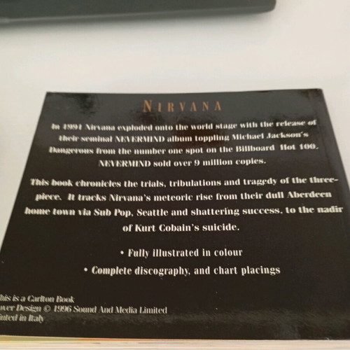 Nirvana The Unauthorized Edition CD new with interview, book, collectible